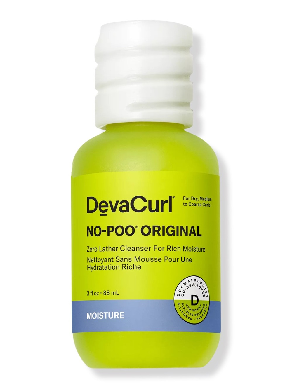 Devacurl NO-POO ORIGINAL Zero Lather Cleanser For Rich Moisture